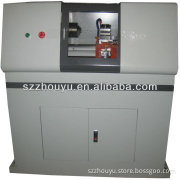 Accuracy mini cnc lathe TCC10004D with work table for sale